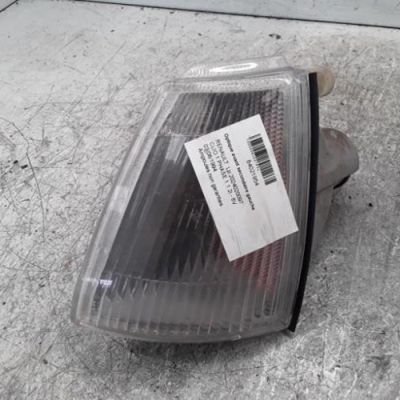 Optique avant secondaire gauche (feux)(clignotant) RENAULT CLIO 1