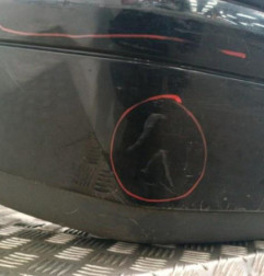Pare choc arriere VOLVO V 50 Photo n°3