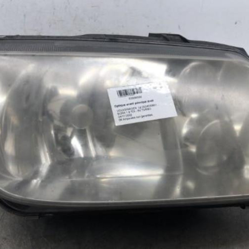 Optique avant principal droit (feux)(phare) VOLKSWAGEN BORA