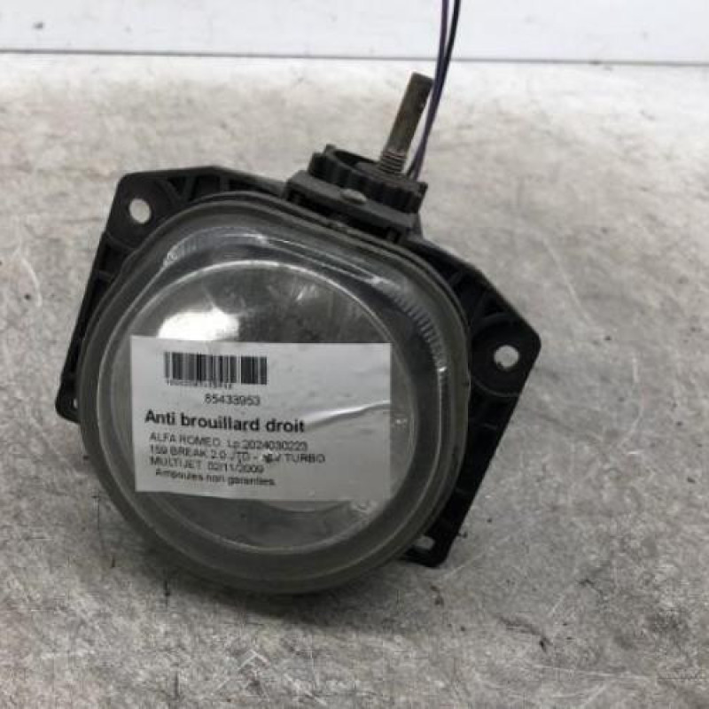 Anti brouillard droit (feux) ALFA ROMEO 159 Anti brouillard droit (feux) ALFA ROMEO 159