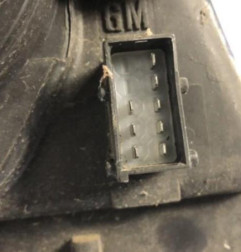 Optique avant principal gauche (feux)(phare) OPEL MERIVA A Photo n°4