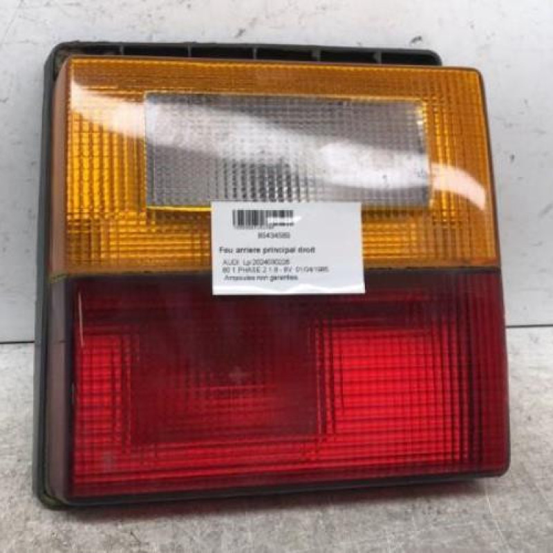 Feu arriere principal droit (feux) AUDI 80 1