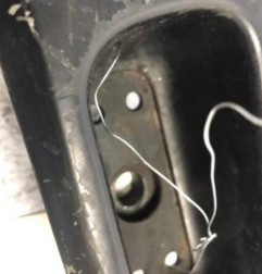 Interrupteur de leve vitre avant gauche PEUGEOT 407