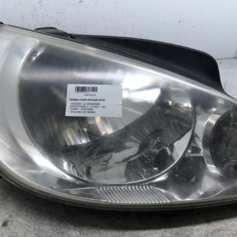 Optique avant principal droit (feux)(phare) HYUNDAI GETZ