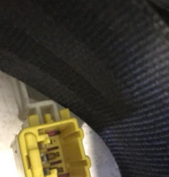 Ceinture avant gauche VOLKSWAGEN PASSAT 5 Photo n°3