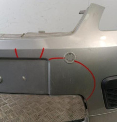 Pare choc avant FORD C-MAX 1 Photo n°5
