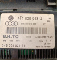 Commande chauffage AUDI A6 3 Photo n°3