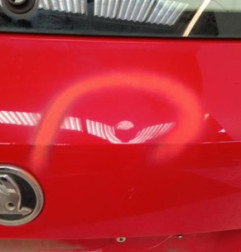 Malle/Hayon arriere SKODA FABIA 2