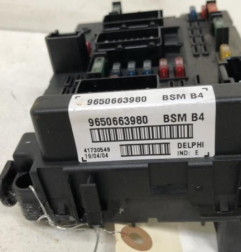 Boitier servitude moteur (BSM) PEUGEOT 206