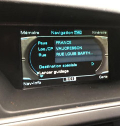 Ecran GPS AUDI A5 1 Photo n°1