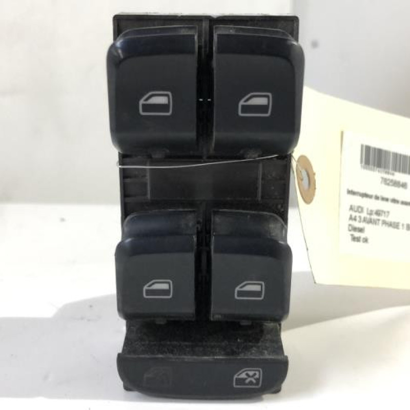 Interrupteur de leve vitre avant gauche AUDI A4 3