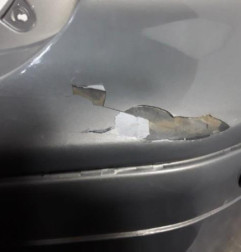 Pare choc arriere VOLVO S 40 2 Photo n°3
