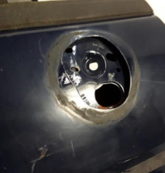 Porte avant droit FORD FIESTA 6 Photo n°5