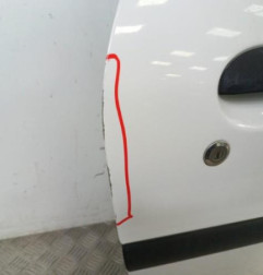 Porte avant droit PEUGEOT 206