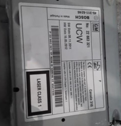 Commande chauffage OPEL MERIVA B Photo n°3