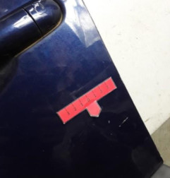 Porte avant gauche RENAULT GRAND SCENIC 2 Photo n°3