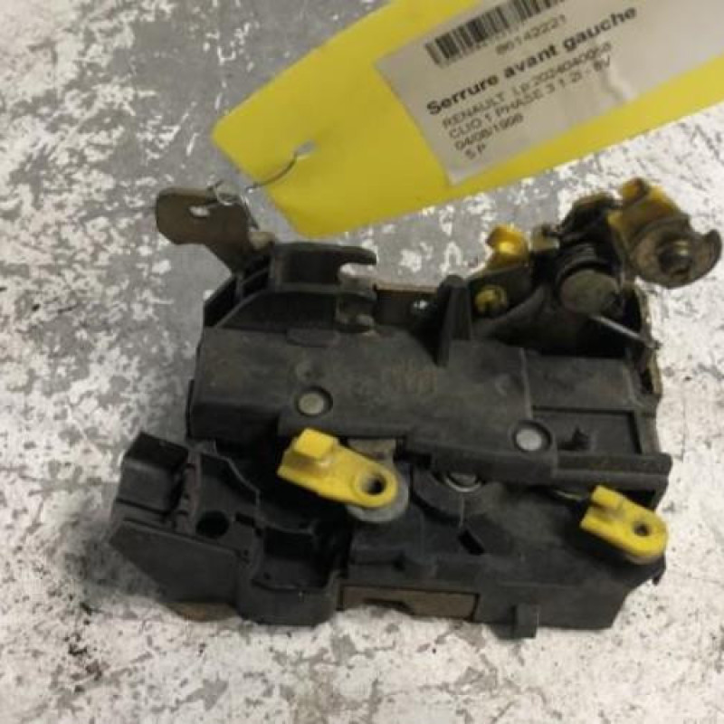 Serrure avant gauche RENAULT CLIO 1 Serrure avant gauche RENAULT CLIO 1