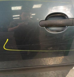 Porte avant gauche VOLKSWAGEN POLO 4 Photo n°4