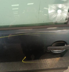 Porte avant gauche VOLKSWAGEN POLO 4 Photo n°5