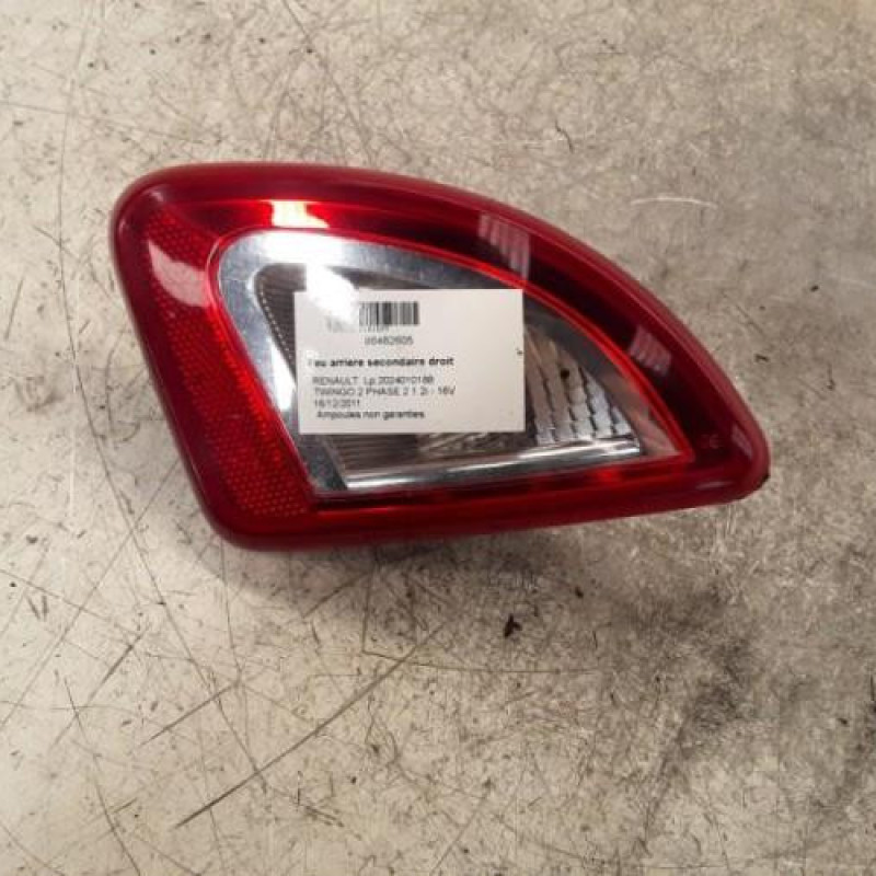 Feu arriere secondaire droit (feux) RENAULT TWINGO 2