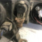 Optique avant principal gauche (feux)(phare) ROVER 25