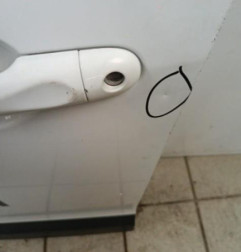 Porte avant gauche RENAULT SCENIC 3