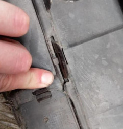 Pare choc avant CITROEN C4 GRAND PICASSO 1 Photo n°7