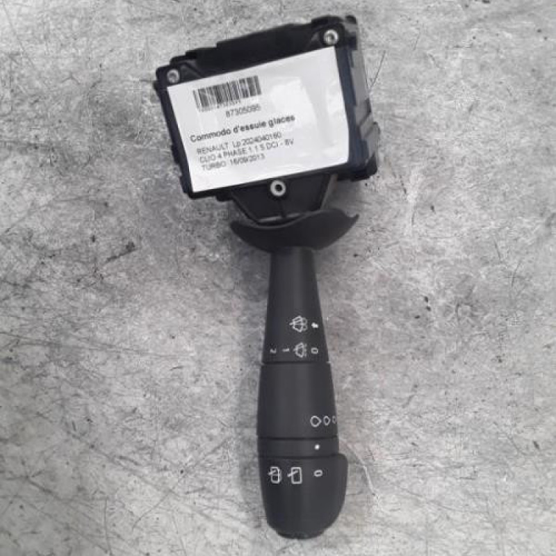Commodo d'essuie glaces RENAULT CLIO 4 Commodo d'essuie glaces RENAULT CLIO 4