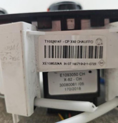 Commande chauffage RENAULT TRAFIC 3 COURT Photo n°3