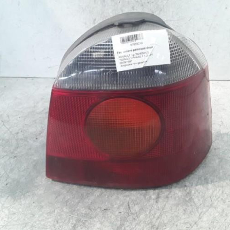 Feu arriere principal droit (feux) RENAULT TWINGO 1