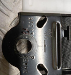 Ceinture arriere gauche FORD RANGER 4 Photo n°4