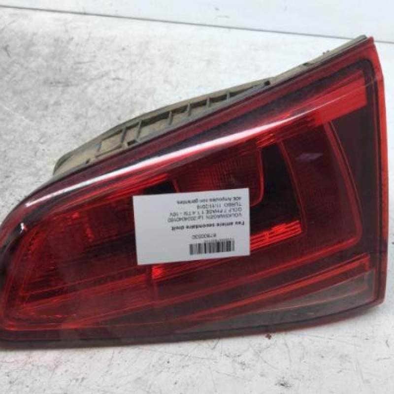 Feu arriere secondaire droit (feux) VOLKSWAGEN GOLF 7 Feu arriere secondaire droit (feux) VOLKSWAGEN GOLF 7