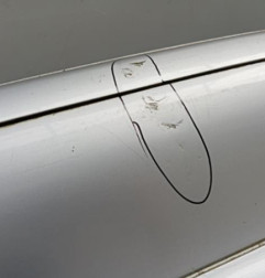 Pare choc arriere MERCEDES CLASSE S 220 Photo n°7