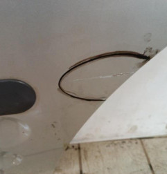 Porte laterale gauche FORD TOURNEO CONNECT 1