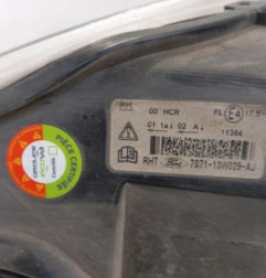 Optique avant principal droit (feux)(phare) FORD MONDEO 3