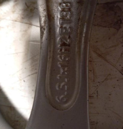 Jante MERCEDES CLASSE C 205 Photo n°4