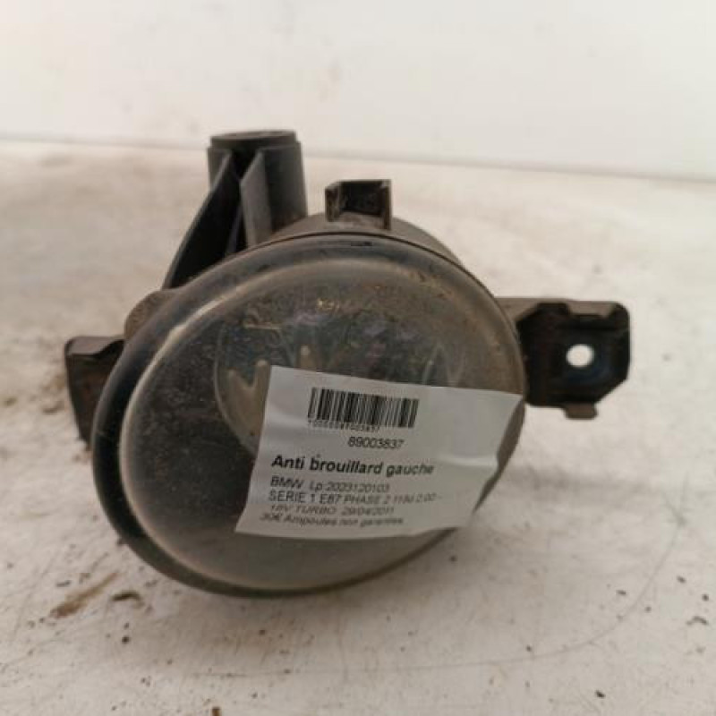 Anti brouillard gauche (feux) BMW SERIE 1 E87 Anti brouillard gauche (feux) BMW SERIE 1 E87