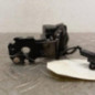 Attache ceinture arriere centrale AUDI A4 4