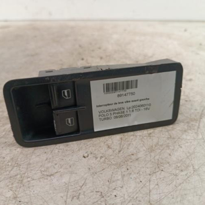 Interrupteur de leve vitre avant gauche VOLKSWAGEN POLO 5