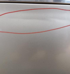 Porte arriere gauche TOYOTA AVENSIS VERSO