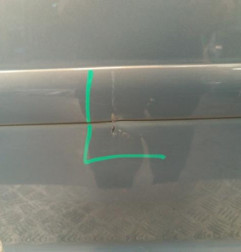 Porte arriere gauche VOLKSWAGEN TOURAN 1