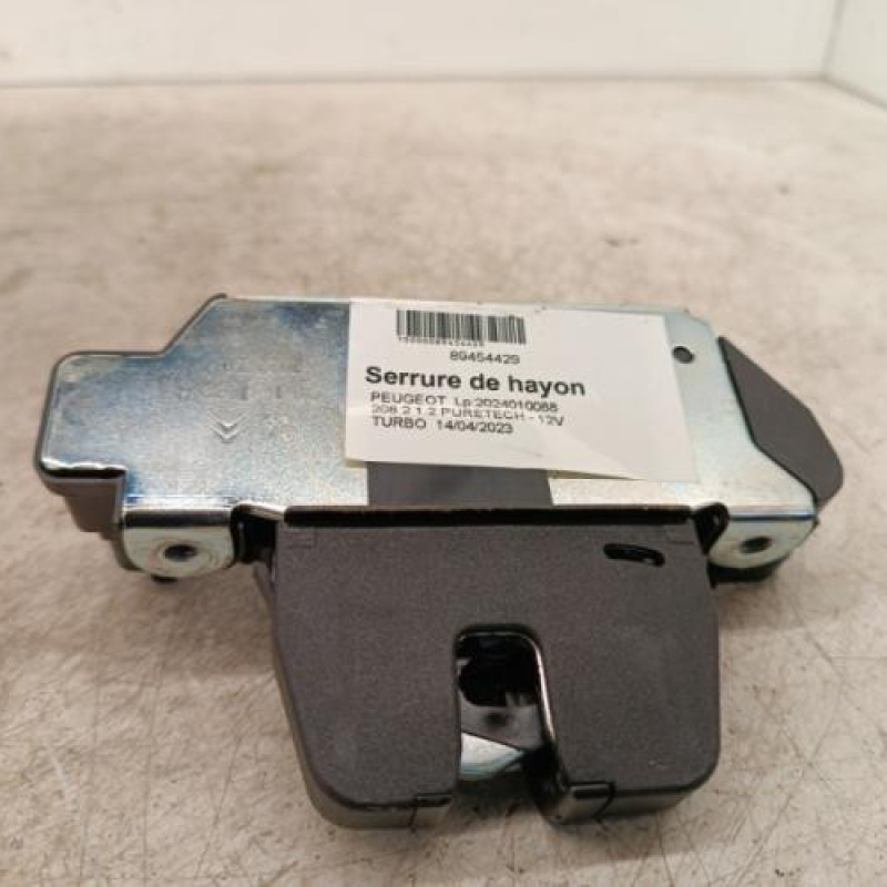 Serrure de hayon PEUGEOT 208 2 Serrure de hayon PEUGEOT 208 2