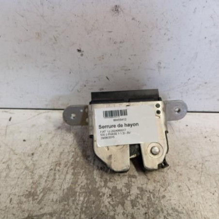 Serrure de hayon FIAT 500 2