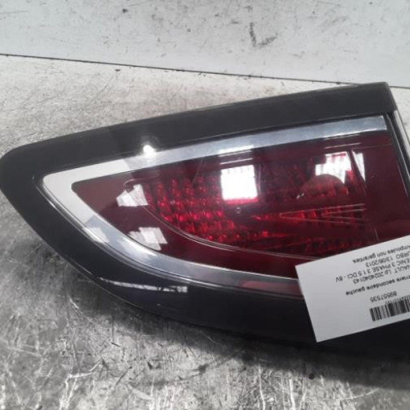 Feu arriere secondaire gauche (feux) RENAULT SCENIC 3