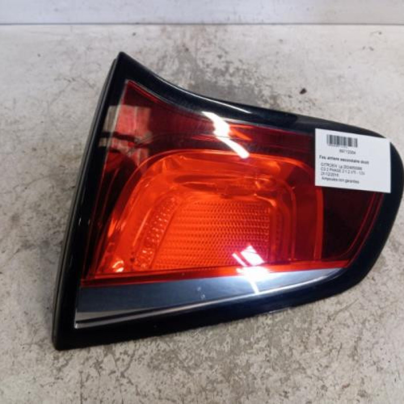 Feu arriere secondaire droit (feux) CITROEN C3 2 Feu arriere secondaire droit (feux) CITROEN C3 2