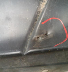 Pare choc arriere NISSAN QASHQAI 1 Photo n°3