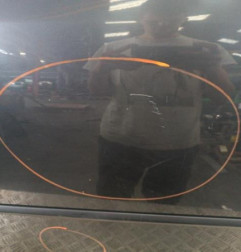 Porte avant gauche MAZDA 3 1 Photo n°3