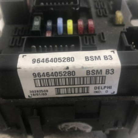 Boitier servitude moteur (BSM) PEUGEOT 206