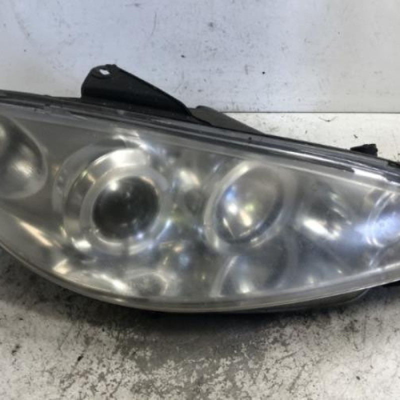 Optique avant principal droit (feux)(phare) PEUGEOT 206