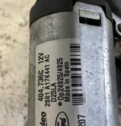Moteur essuie glace arriere FORD FIESTA 5 Photo n°3